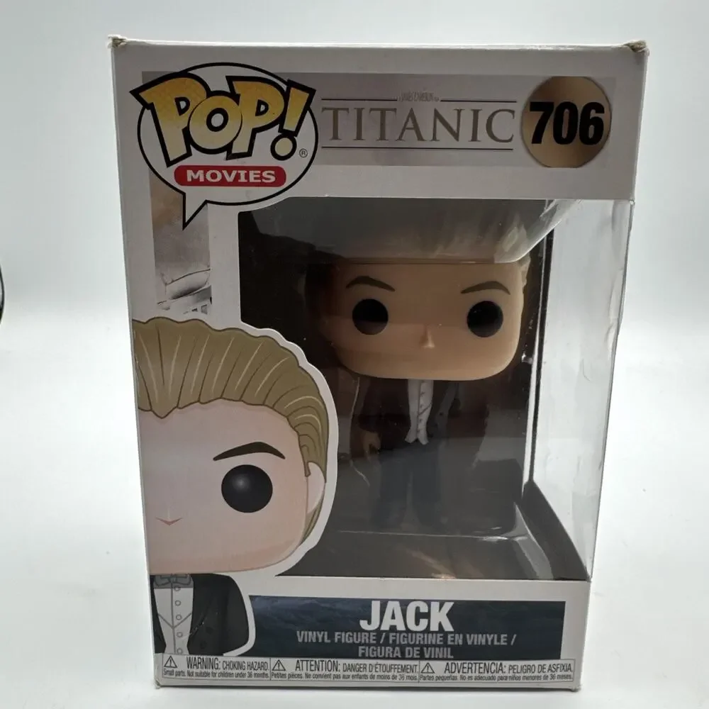 Funko Pop! Movies-Titanic: Jack #706-Vinyl Figure